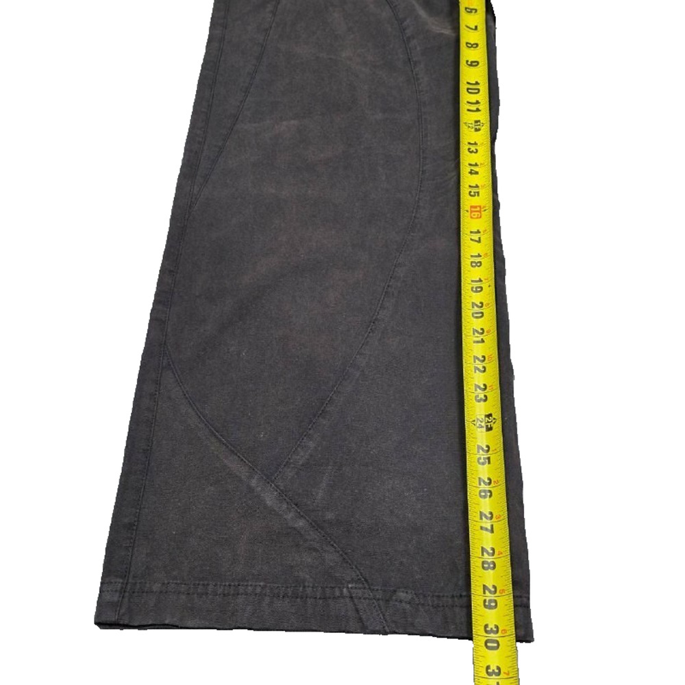 BlackTailor Black cargo 100% cotton workwear Y2K pants Sz 28 A004123 - Picture 2 of 11